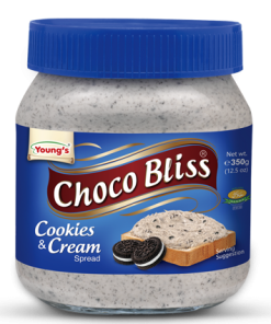 YOUNG`S - CHOCO BLISS COOKIES&CREAM 350G